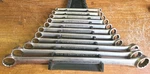 Craftsman Sae Double Box End Wrench Set 12 Pt & Vv Series 1/4" 1- 5/16" Usa. Fixed Price $149.99.