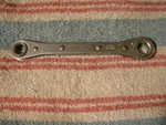 Trw 72701 Combination Box End Ratchet Wrench 3/8 7/16 Point. Fixed Price $10.00.