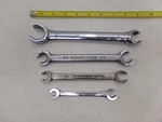 Lot Of 4 Flare Nut Wrenches -armstrong-blackhawk-craftsman & S-k-read!!!!. Fixed Price $34.00.