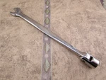 Snap Tools FH012 7/16" 12-POINT Sae Flex-head/open-end Combination Wrench. Fixed Price $27.95.