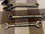 Craftsman Open/ Closed 3/8, 7/16 Usa Companion Adjust Wrench China Lot Of. Fixed Price $11.95.