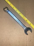 Nos Vintage Duro Indestro Usa 44018 Mm Metric 12 Point Combination Wrench. Fixed Price $8.87.