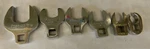 Snap-on 3/8" Drive 6PC Sae/metric Crowfoot Wrench Set. Fixed Price $75.00.
