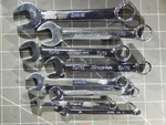 Snap 8PC Sae Spline Short Combination Wrench Set 1/4" 3/4" 12PT OES24. Fixed Price $180.49.