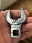 Bonney Tools AC32 Usa 1/2" Drive 1" Crow Foot Wrench. Fixed Price $18.99.