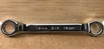 Sk #87765 Offset Box End 15MM-16MM 12 Point Metric Chrome New. Original. Fixed Price $15.00.