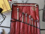 Vintage Mac Tools 8-PIECE Flex Head Flare Nut Socket Wrench Set SCLF8K 3/4-5/16. Fixed Price $125.00.