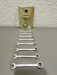 Craftsman 42928 Metric Combination Piece Ignition Wrench Set One Missing Usa. Fixed Price $24.99.