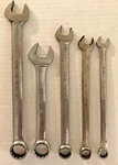 5 Snap-on Combination Wrenches 11/16 (2) 1/2 7/16 3/8 OEX220 OEX16 OEX14 +. Fixed Price $59.99.
