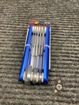 Performance Tool 20148 Aluminum 8-PIECE Ball Ends Metric Hex Key Set New. Fixed Price $11.00.