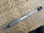 Snap On XV3032 12 Pt Offset Double Box End Wrench Usa Sae 15/16" & 1". Fixed Price $14.28.