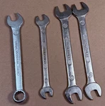 Vintage Nos Double Open End Wrench Set West Germany - Vadimonium Metric Lot. Fixed Price $11.99.