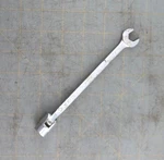 Mac Tools CHLF14 7/16" Flex-head Point Socket End Chrome Combination Wrench. Fixed Price $25.00.