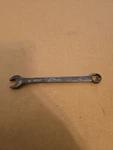 Snap 3/8" Sae Chrome Angle Head 6PT Short Combination Wrench Ugly OXA-120. Fixed Price $12.00.