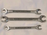 Craftsman 3 Piece Lot Flare Nut Line Wrenches & Vv Series. Fixed Price $21.99.
