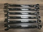Snap-on OEXM220B-160B 6PC Set Combination Wrench 16MM-22MM Hand Tools Pre-owned. Fixed Price $253.00.