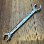 Sk 1/2 9/16 F-1618 Forged Double Open End Line Flare Nut Wrench Usa. Fixed Price $9.74.