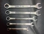 Craftsman Va Metric Combination Wrench Set 5PC 8-15MM Heavy Duty Forged Usa. Fixed Price $15.00.