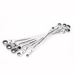 5PC Double Box End Ratcheting Wrench Metric Spline Xl Flexible Head Universal. Fixed Price $43.67.