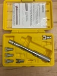 Excel Spoke Torque Wrench Kit 6PC W/box 15-60" Heads W/spline Drive TWS-210ANS. Fixed Price $155.00.