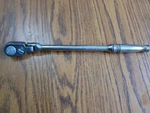 Snap-on F711A 3/8" Drive Standard Grip Handle Flex Head Ratchet Vintage. Fixed Price $69.99.