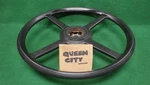 1940S-1950S Jaguar? Spoke 17" Steering Wheel Xk Or Mk Iv? Triumph? Daimler?. Fixed Price $399.00.