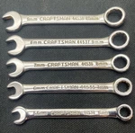 5 Craftsman Metric Midget Ignition Combination Wrench Set 6MM To 10MM Usa. Fixed Price $12.99.