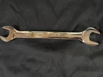 Snap On, VO2428B, Double Open End, 3/4 & 7/8 15 Degree Offset, Chrome. Fixed Price $59.99.