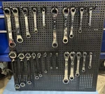 Proto 23PC Double Box End Ratcheting Wrench W/ Tool Board Sae Master Set New. Fixed Price $699.97.