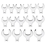 15 Pc. Sae 1/2 Drive Jumbo Crowfoot Wrench Set 99370 Platinum Tech. Fixed Price $165.35.