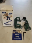 Bad Dog Versa Multipurpose Clamping System, New With Manual, Drill Mount. Fixed Price $15.00.