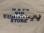 Mac Tools Usa 3/8" Drive 8PC - 13/16" Sae Open End Crowfoot Wrench Set. Fixed Price $140.00.