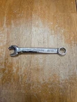Snap 9/16" 6PT Chrome Angle Head Short Combination Wrench OXA180B. Fixed Price $18.00.