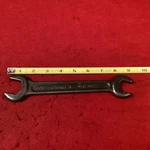 Studebaker Tire Carrier Wrench, # 678225, 1 X 3/4 Open-end, 9 Long. Fixed Price $7.50.