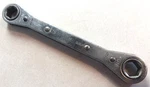 Vintage Wilde 875 Ratcheting Box End Point Wrench 1/2 9/16 Usa. Fixed Price $12.99.