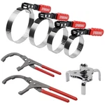 Sparkwhiz Oil Filter Set: 9IN, 12IN Pliers & 3-JAW Wrench, 7PCS. Fixed Price $60.90.