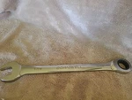 Cornwell 1/8 Combo Ratcheting Wrench 12PT 16 1/2 Long Never Used. Fixed Price $60.00.