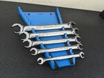 #BN801 Snap On RXFS605B Sae Pt Double Flare Nut Wrench Set 1/4"- 13/16". Fixed Price $179.95.