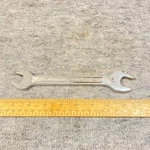 Vintage Early New Britain Wrench 5/8"- 3/4" Open End Square Shaft #NDF-22 Usa. Fixed Price $8.00.