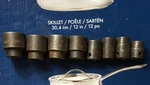Snap On Mac Tools Impact Sockets 3/8 Drive U1. Fixed Price $59.99.