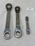 Vintage Craftsman Ratcheting Wrenches Metric 8MM,15 17MM,19-21MM 12/6POINT Usa. Fixed Price $27.00.