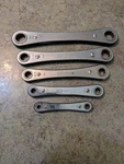Craftsman Usa 9 43685 - 43681 Ratchet Tool 5PC Set 12PT. Fixed Price $45.00.