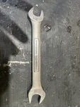 Craftsman Usa Industrial Series Double Open End Wrench 24883 1/2X9/16. Fixed Price $15.99.