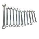 Craftsman Usa Combination Wrench Lot 12 Piece 1/2" To 7/8" & 13MM 27MM. Fixed Price $144.47.
