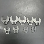 Proto Professional 3/8 Drive Crowfoot Wrench Set 9 Piece Sae (usa Made). Fixed Price $85.00.