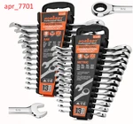 26-PIECE Ratcheting Set Metric And Sae Combination Wrenches. Fixed Price $58.88.