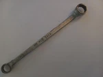 Vintage Mac Tools BOL1416, 7/16" 1/2" Double Box-end Wrench, 12-POINT Usa. Fixed Price $10.00.