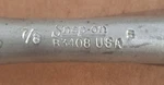 Snapon Shop Tool B3408 Lineman Scaffold Combo 1/2" Ratchet 7/8" Box Wrench Gift. Fixed Price $545.00.