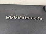 #BN718 Snap On 11PC Metric 3/8 Drive Flare Nut Crowfoot Wrench Set 19MM. Fixed Price $189.95.