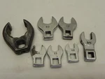 Crowsfoot Wrench Lot 7 Piece Bonney,chrome Vanadium,no Name. Fixed Price $39.99.